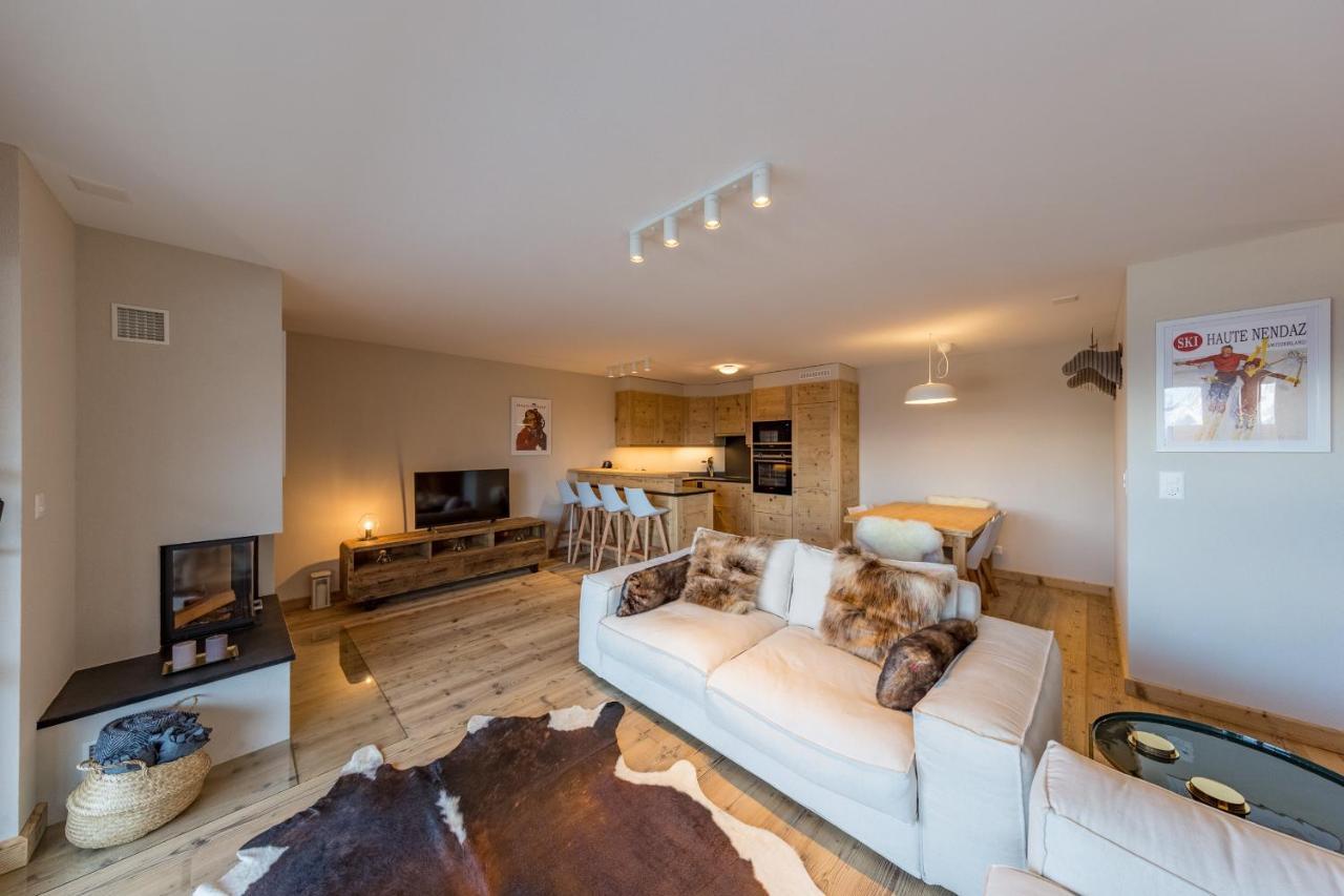 Nendaz 2 Bedroom Apartment - Close Ski Lift - R27 Luaran gambar
